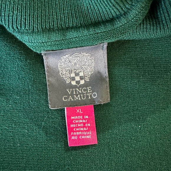 New Emerald Green Vince Camuto Jersey Dress - Picture 6 of 11